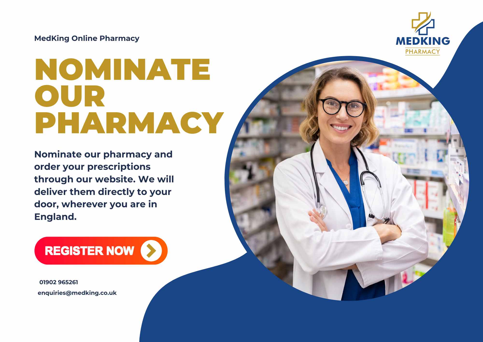 Your Trusted Online Pharmacy in Wolverhampton - MedKing